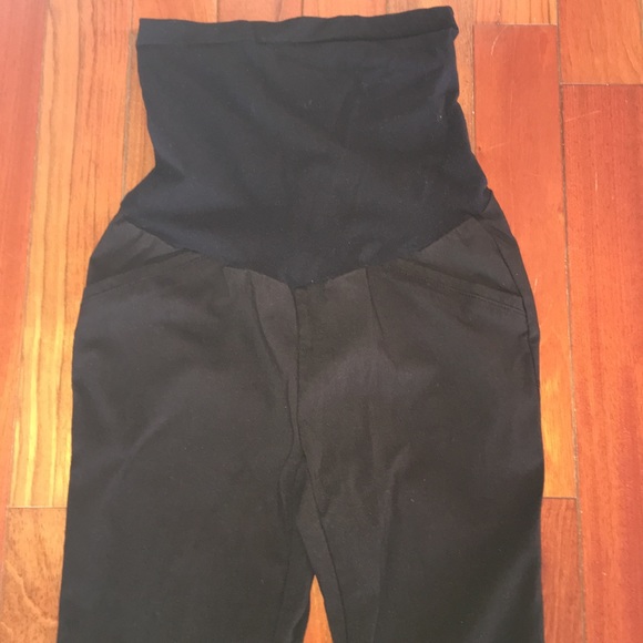 Oh Baby by Motherhood Stretch Black Pants - Picture 2 of 6